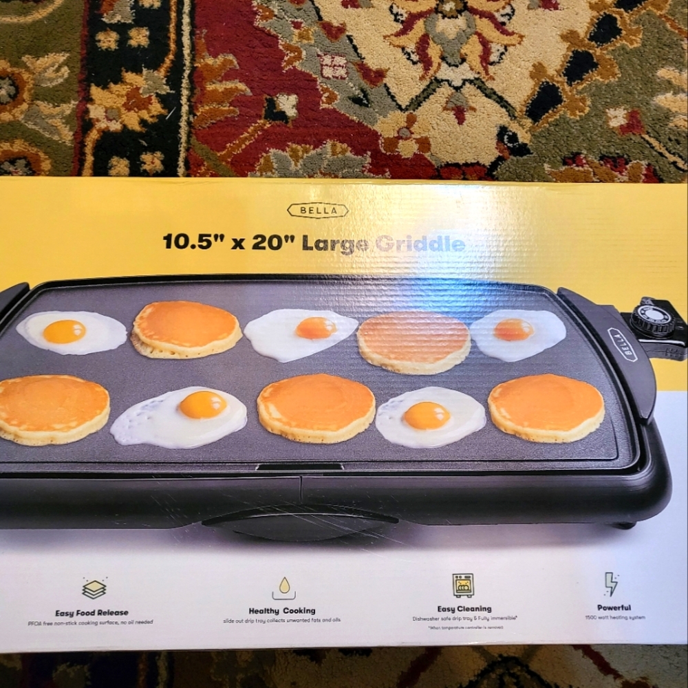 Bella 10.5 " X 20" large griddle